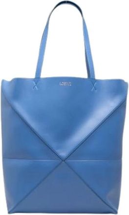 Loewe Borsa Tote Pre-owned - - Pre-owned - Donna - Blu - ONE SIZE