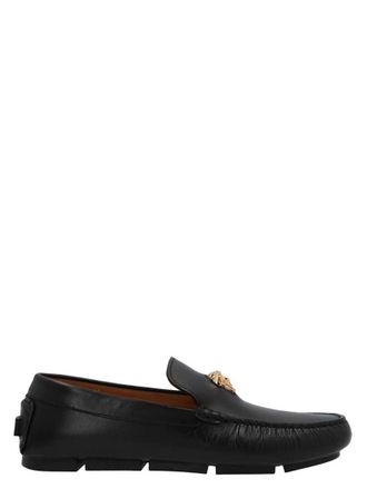 Versace Mens Medusa Loafers