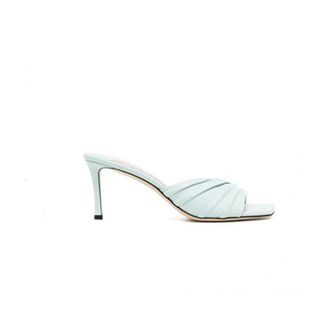 Jimmy Choo London Light Blue Leather Sandals