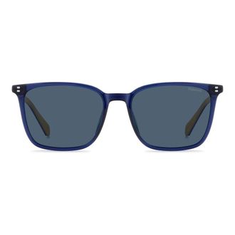 Polaroid Sunglasses, male, Blue, Size: 55 MM PLD 4207/S/X Sunglasses