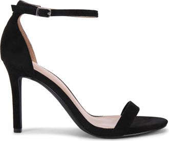 Carvela Womens Capo Stiletto Sandals - Black Fabric - Size UK 5