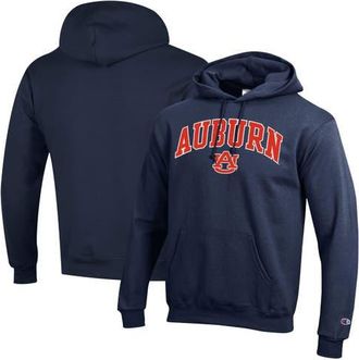 Champion Mens Champion Navy Auburn Tigers Arched Logo Fleece Pullover Hoodie at Nordstrom, Size Xx-Large