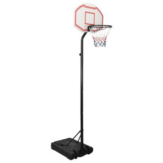 vidaXL Vidaxl - Canasta De Baloncesto Polietileno Blanco 282-352 Cm