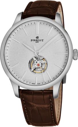Perrelet First Class Automatic White Dial Mens Watch A1087/4