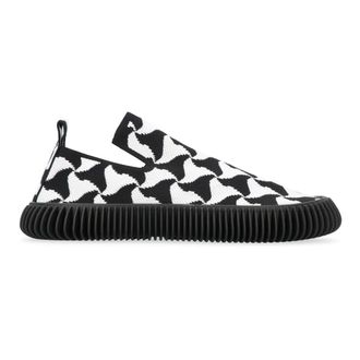 Bottega Veneta Ripple Slip-On Sneakers - Heren - Sneakers - Zwart - 41 EU - Schoenen