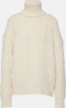 Nili Lotan Annie alpaca-blend turtleneck sweater