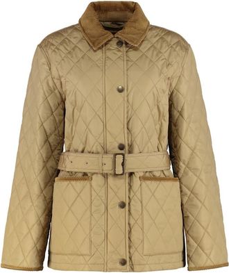 Burberry Coats - Dames - Zomerjassen - Beige - M - Jassen