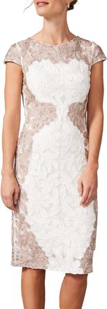 Phase Eight Nori Tapework Lace Fitted Dress