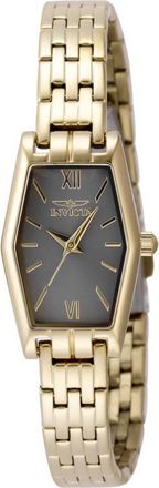 Invicta Angel 49064 Dames Horloge - Quartz Uurwerk - Roestvrij Staal met grijze Wijzerplaat - 20mm