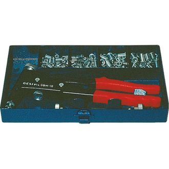 OEM Caja De Surtido De Tuercas Remachables 156 Uds. Tenaza Gbm10