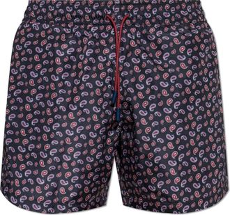 Etro Badmode, Heren, Blauw, XL, Polyester, Zwemshorts