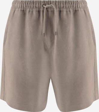 Giorgio Armani Kurze Leinenhose von Giorgio Armani