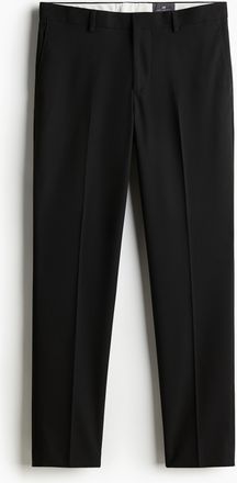 H&M Anzughose in Slim Fit - Schwarz