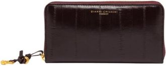 Gianni Chiarini PF 5042 EEL Portemonnee - Dames - Portefeuilles - Bruin - ONE Size - Leer - Accessoires