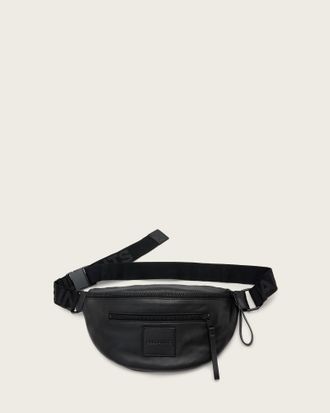 AllSaints Itoko Leather Bum Bag