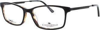 Chesterfield Mens Tortoise Rectangular Eyeglass Frames Chesterfield-Ch-107Xl-Wr7-56