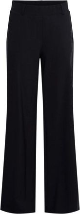 &Co Woman Broeken, Dames, Blauw, 2Xl, Basic Trouser