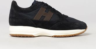 Hogan Sneaker H580 in pelle scamosciata e mesh con logo H laterale