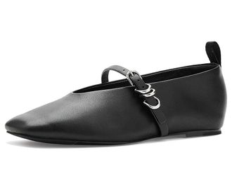 Rag & Bone Spire Mary Jane Womens Flat Shoes Black : EU 39.5 (US Womens 9.5) M, Synthetic