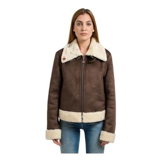 John Richmond Mujer, Chaquetas, Marrón, Talla: XS