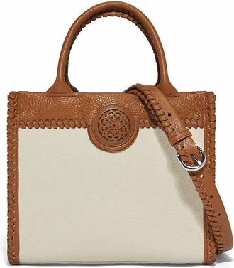 Brighton Sofia Medium Tote In Luggage-Shoe White