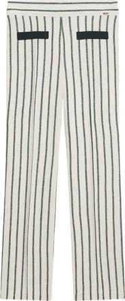 Cinque Jersey-Boucl&eacute; Casual Broek - Dames - Straight fit broeken - Veelkleurig - M - Katoen - Broeken