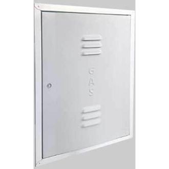 Made in Italy SPORTELLO PER CONTATORE GAS A NORMA UNI 9036 70 x 45 x 4,2 MADE IN ITALY