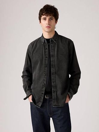 Levi's Authentic Button Down Shirt - Mens - 2XL - Black