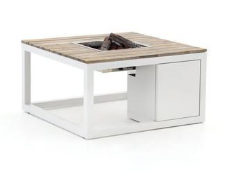 Cosi raw lounge vuurtafel 100x100x55cm