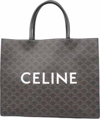 Celine Black Pvc Tote Bag (Pre-Owned)