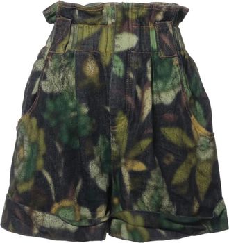 Fendi Shorts a fiori 2019 - Verde