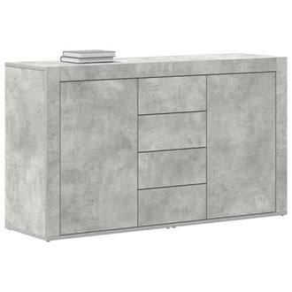 Berkfield Home Sideboard Concrete Grey Engineered Wood 120 x 36 x 69 cm Storage