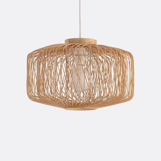 La Redoute Interieurs Hanglamp in bamboe &Oslash;44 cm, Yaku