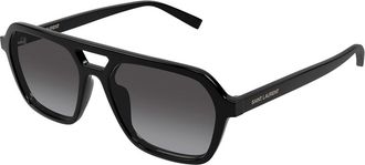 Saint Laurent SL 905 001 Mens Sunglasses Black Size 55 - Free RX Lenses - Free RX Lenses