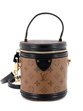 Louis Vuitton Cannes Handbag Reverse Monogram Canvas satchel - women - Fabric - One Size - Brown