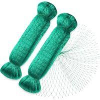 OEM Malla Antip&aacute;jaros, 2 Unidades, 4 X 10 M, Color Verde, Para Jard&iacute;n, Protecci&oacute;n De Plantas, Frutas, Flores Y Verduras, Malla De 15 Mm