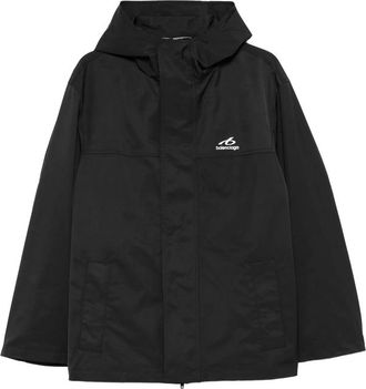 Balenciaga TechWear Windbreaker In Black Jacket