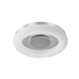 Fabrilamp Fabrilamp - Plafon Paris 48+16w 3000-4000-6500k Blanc/plata 5440lm 12x55d C/remoro, Memoria Y Reg.intensidad