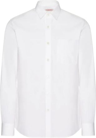 Valentino Garavani Overhemd met V-detail - Wit