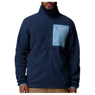 Columbia Jasper Ridge Pebbled Full Zip Fleece Fleecejacke f&uuml;r Herren | blau
