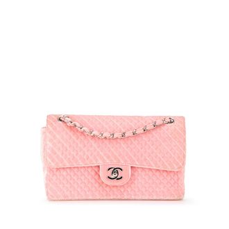 Chanel Classic Flap Mini Gequilt Velours