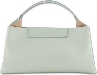 Ree Projects Elieze Baguette Leather Top Handle Bag in Ice Blue at Nordstrom