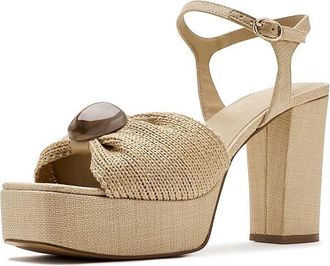 Marc Fisher Candey Womens Dress Sandals Medium Natural : 8.5 M, Synthetic