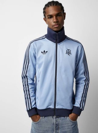 Grey and white adidas jacket online