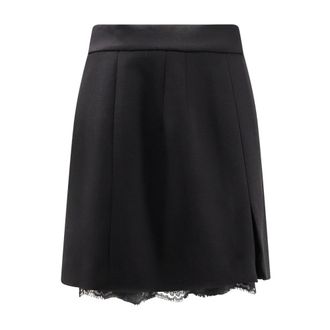 Dolce & Gabbana Falda Negra Plisada Hecha en Italia - Skirts - Mujer - Negro - S