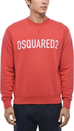 Dsquared2 Red Regular Logo Sweatshirt