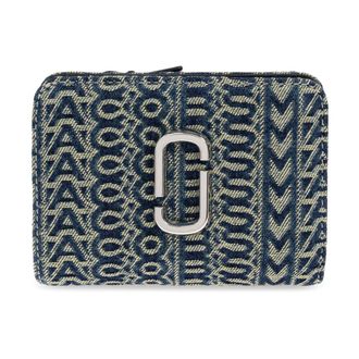 Marc Jacobs Wallets & Cardholders, female, Blue, Size: ONE SIZE Wallet with logo