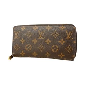 Louis Vuitton Pre-owned Wallets, female, Brown, Size: ONE SIZE Pre-owned Long wallet (bi-fold)