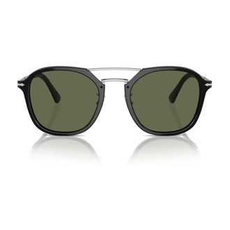 Persol Stylish Square Sunglasses with Blue Lenses
