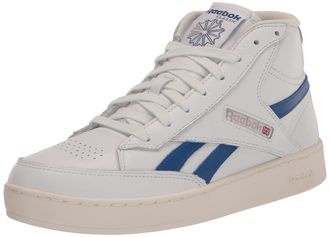 Reebok Club C Extra Platform Sneakers for Women - White Casual Tennis Womens Fashion Sneakers - Womens Shoes Size 5 to 11, White/Chalk/Vector Blue, 13 Women/